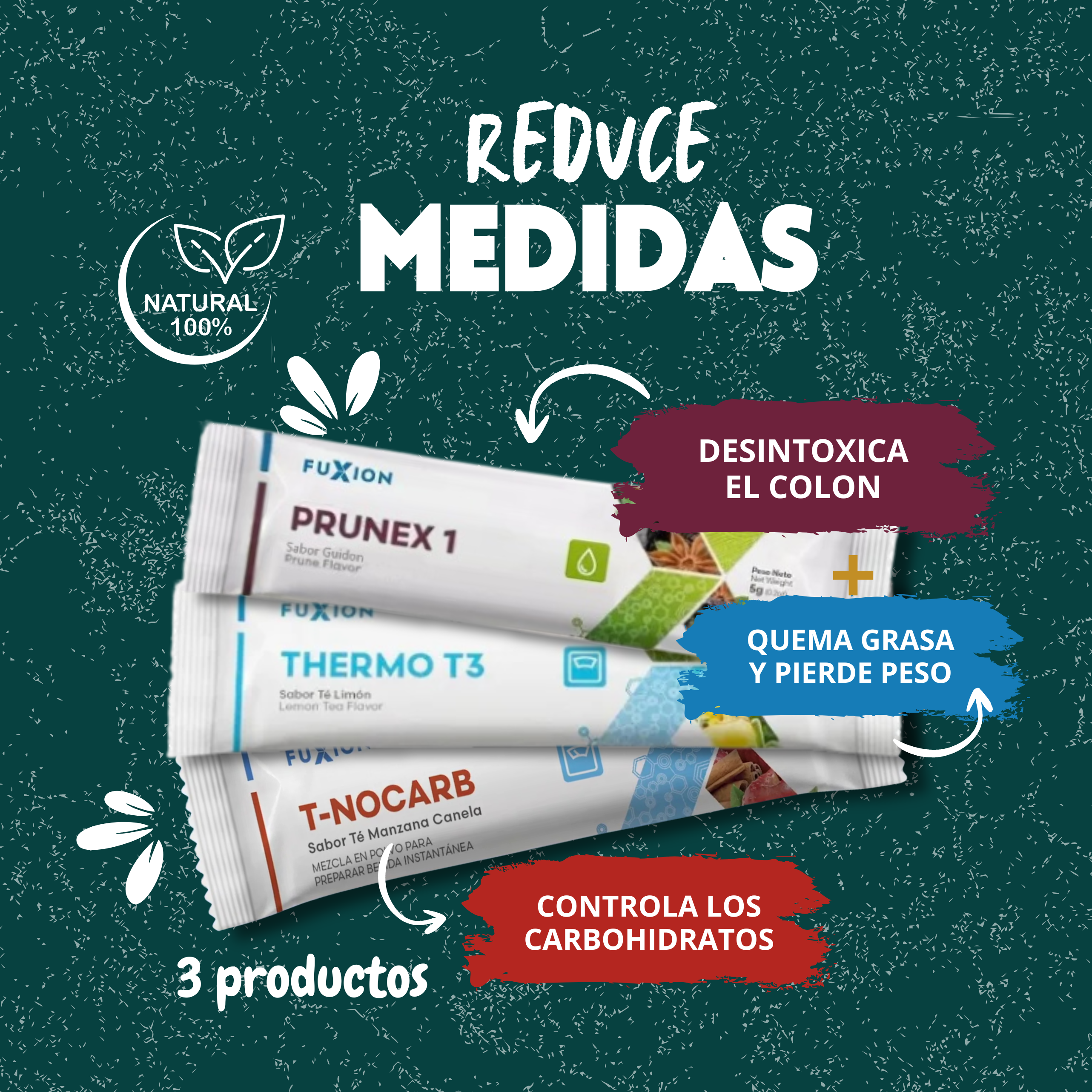 KIT 5 DESAFIO 30 DIAS DE FUXION